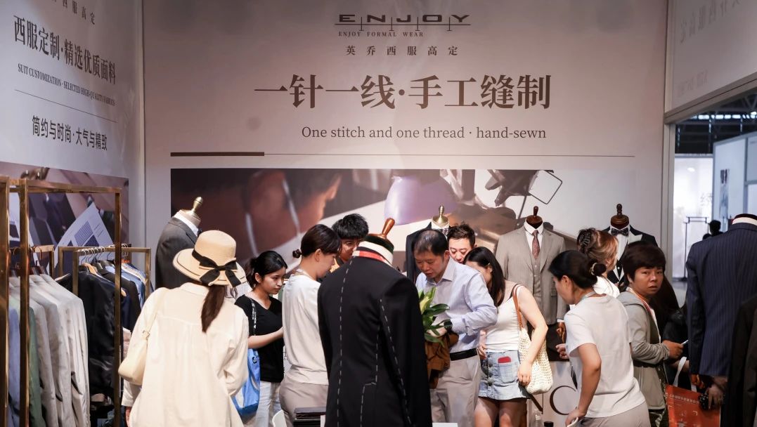 微訪談 | 西服高定走進參展企業ENJOY英喬